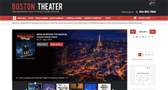 Desktop Screenshot of boston-theater.com